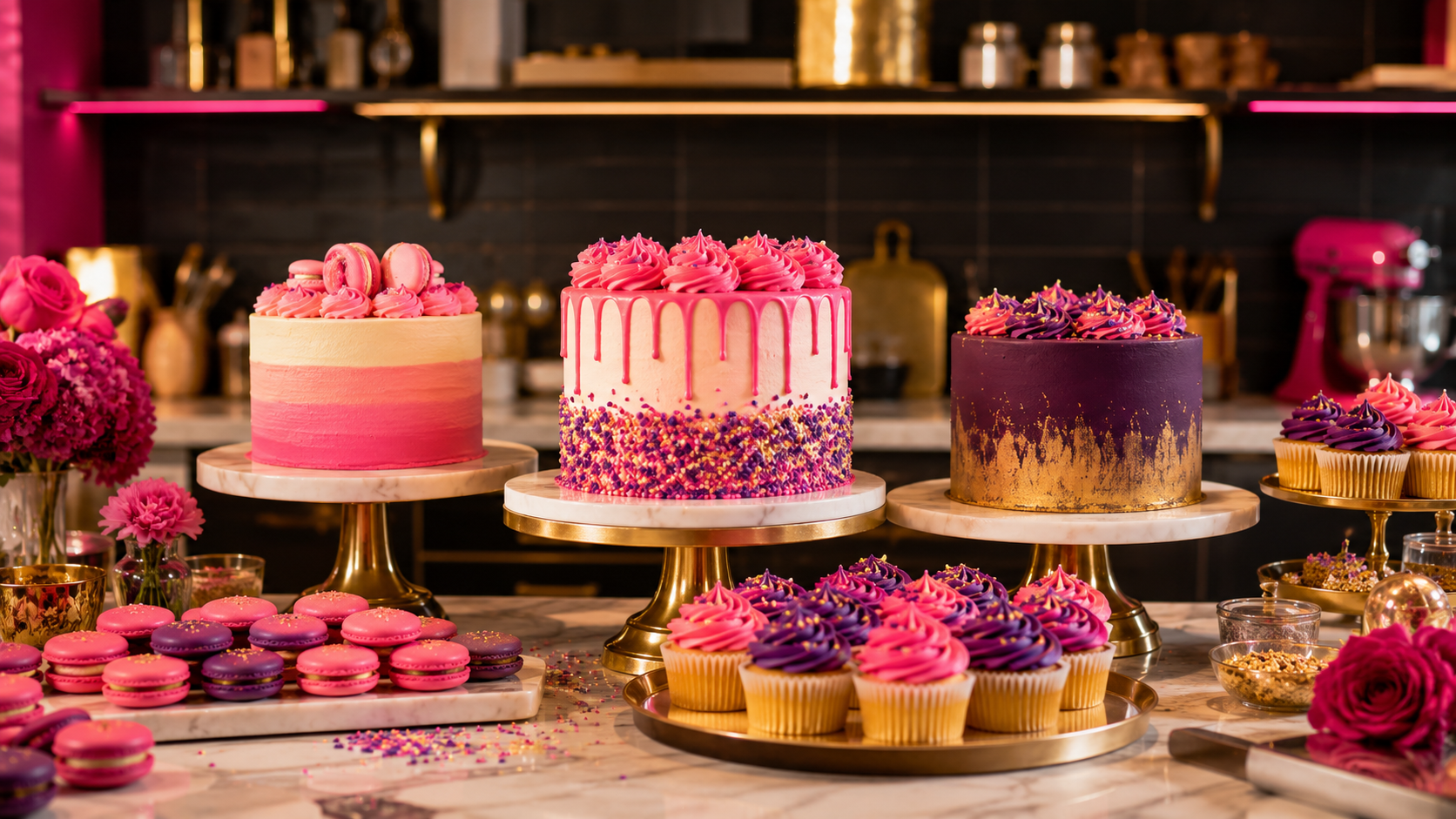 Baking inspiration display